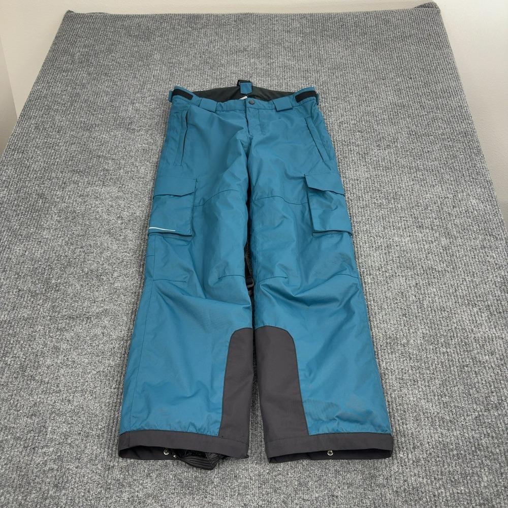 Reima Snow Pants Mens 32 Blue Polyester Reimatec‎ Insulated Cargo Ski Winter